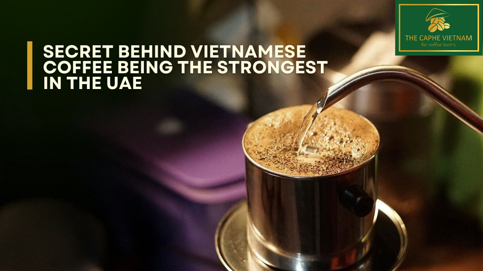 Secret behind Vietnamese coffee being the strongest in the UAE