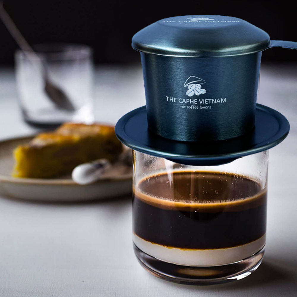 Vietnamese Phin Filter Coffee - Dark Grey