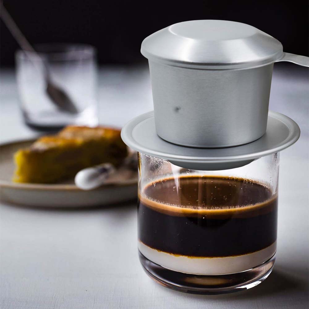 Vietnamese Phin Filter Coffee - Silver