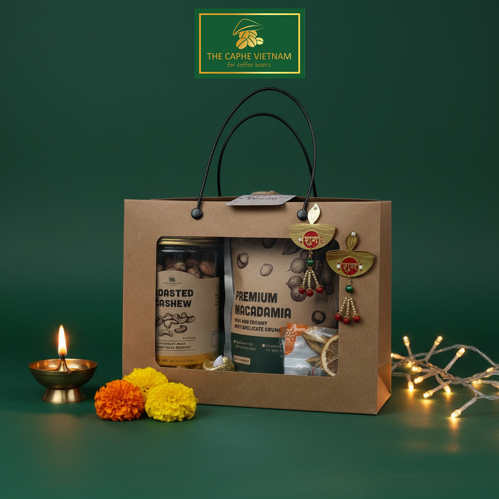 Combo of 2 - Premium Wood Fire Cashew Nuts, Salted 500g | Premium Macadamia Nuts VIP Size 500g