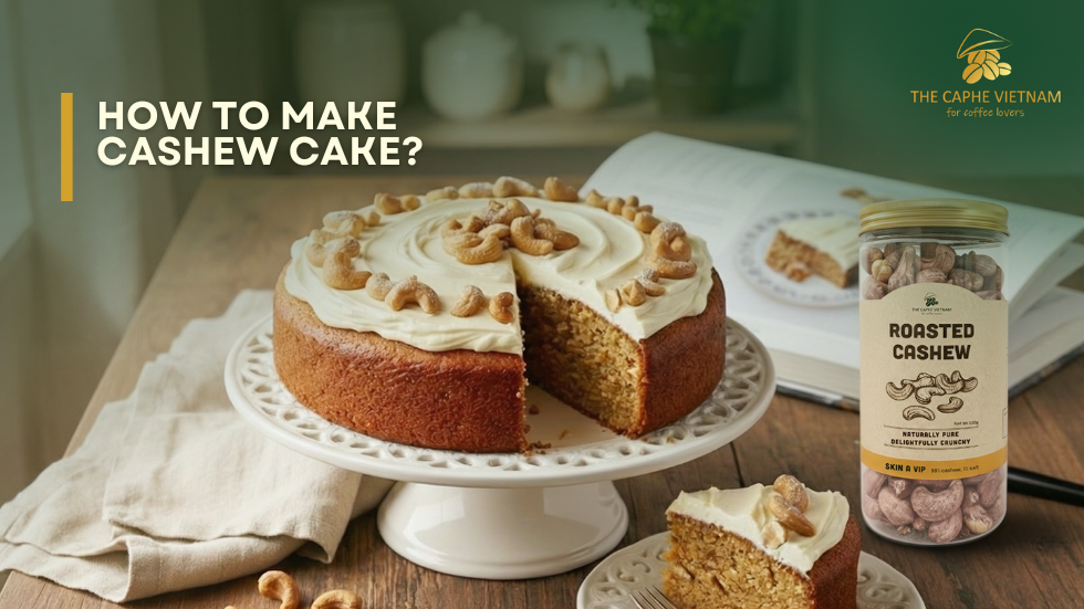 How to make cashew cake?