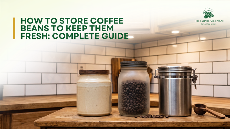 How to Store Coffee Beans to Keep Them Fresh: Complete Guide