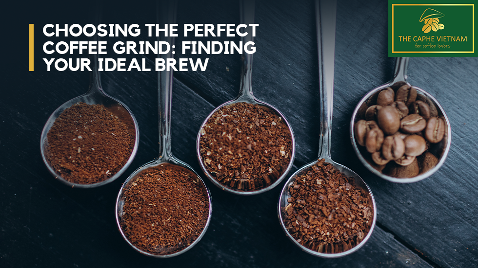 Choosing the perfect coffee grind finding your ideal brew