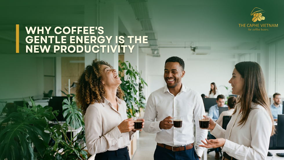 Why Coffee's Gentle Energy Is the New Productivity