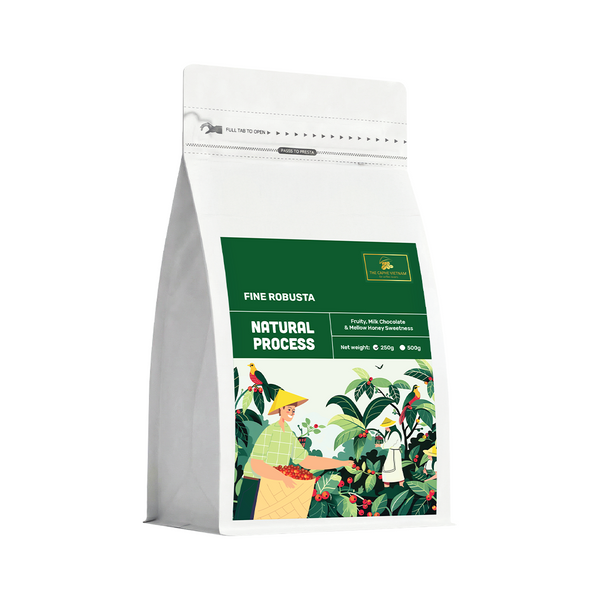 Fine Robusta Natural Whole Beans