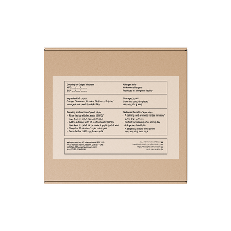 Cinnamon Orange Herbal Tea (15 Sachets/box) 5 box