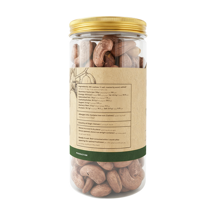 Cashew Baked By Wood And Slightly Salted With Skin Size A 5kg