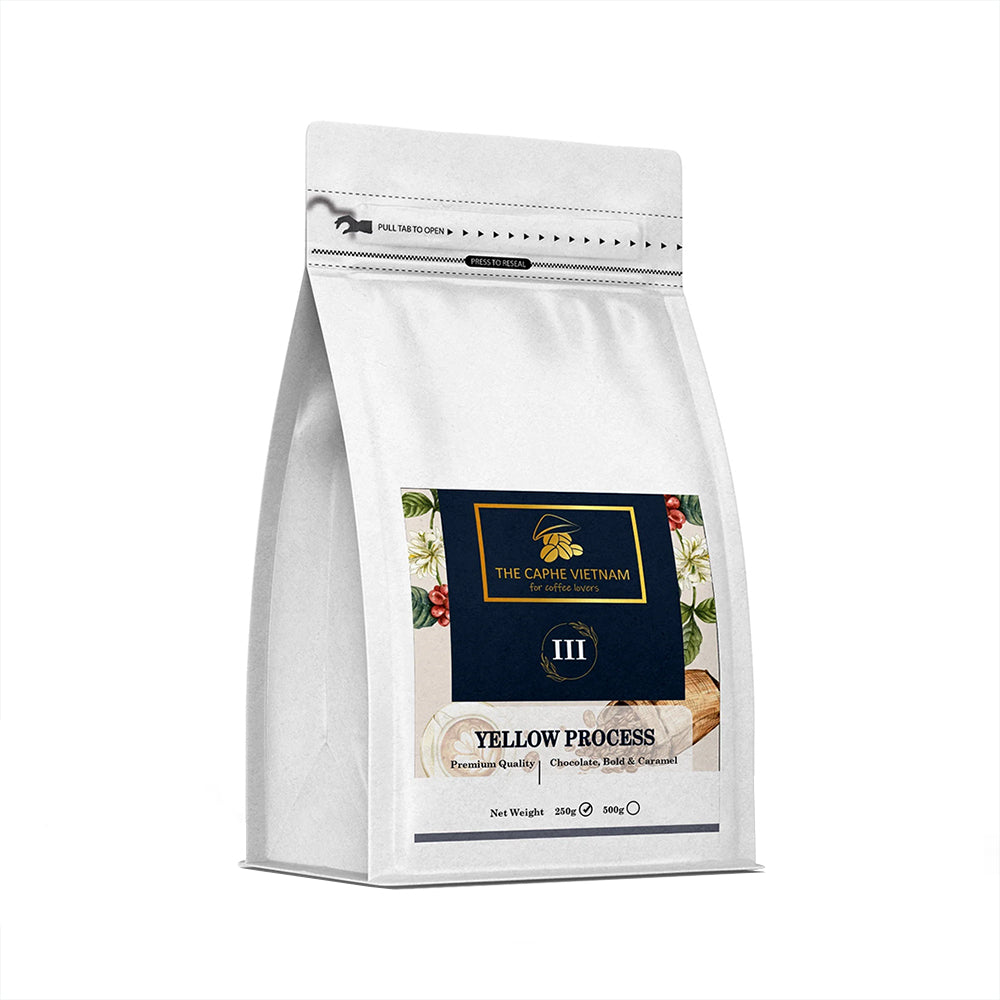 Combo Gift Set - Premium Quality Coffee - Yellow process 250g + Premium Macadamia Vip Size No Shell 500 g