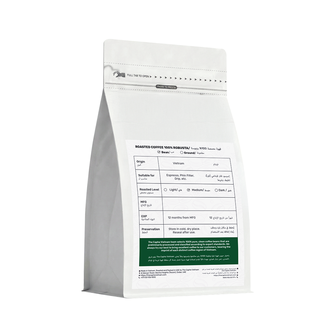 Fine Robusta Natural Whole Beans