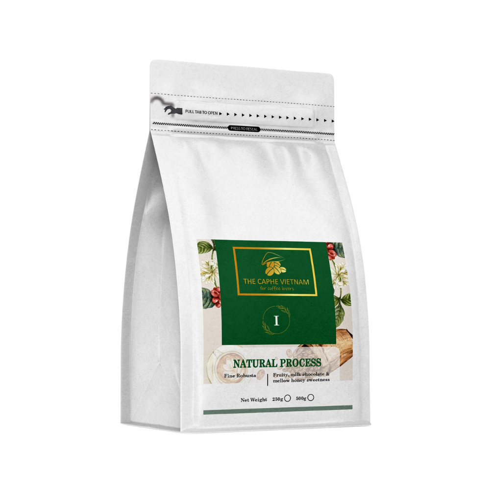 Combo of 3 - Natural Process Whole Bean Coffee 500g | Premium Roasted Cashews 180g | Coffee Phin Filter Rose Gold