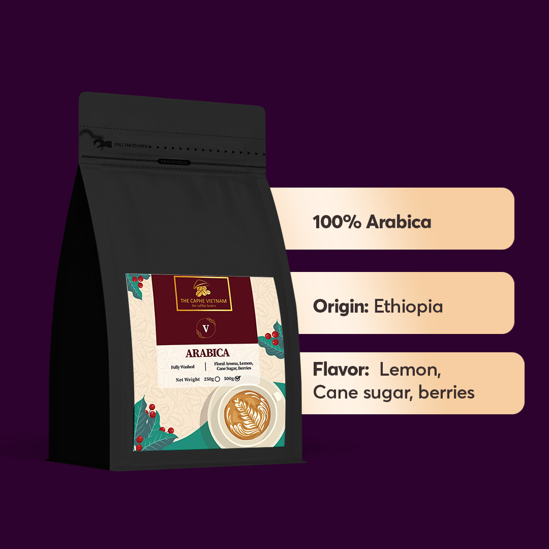 Specialty Arabica Coffee - Ethiopian Guji - Ground