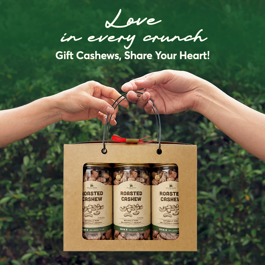 Premium Wood Fire Cashew Nuts, Salted Cashews with Skin Size A, Pack of 3 - 500g Per Box