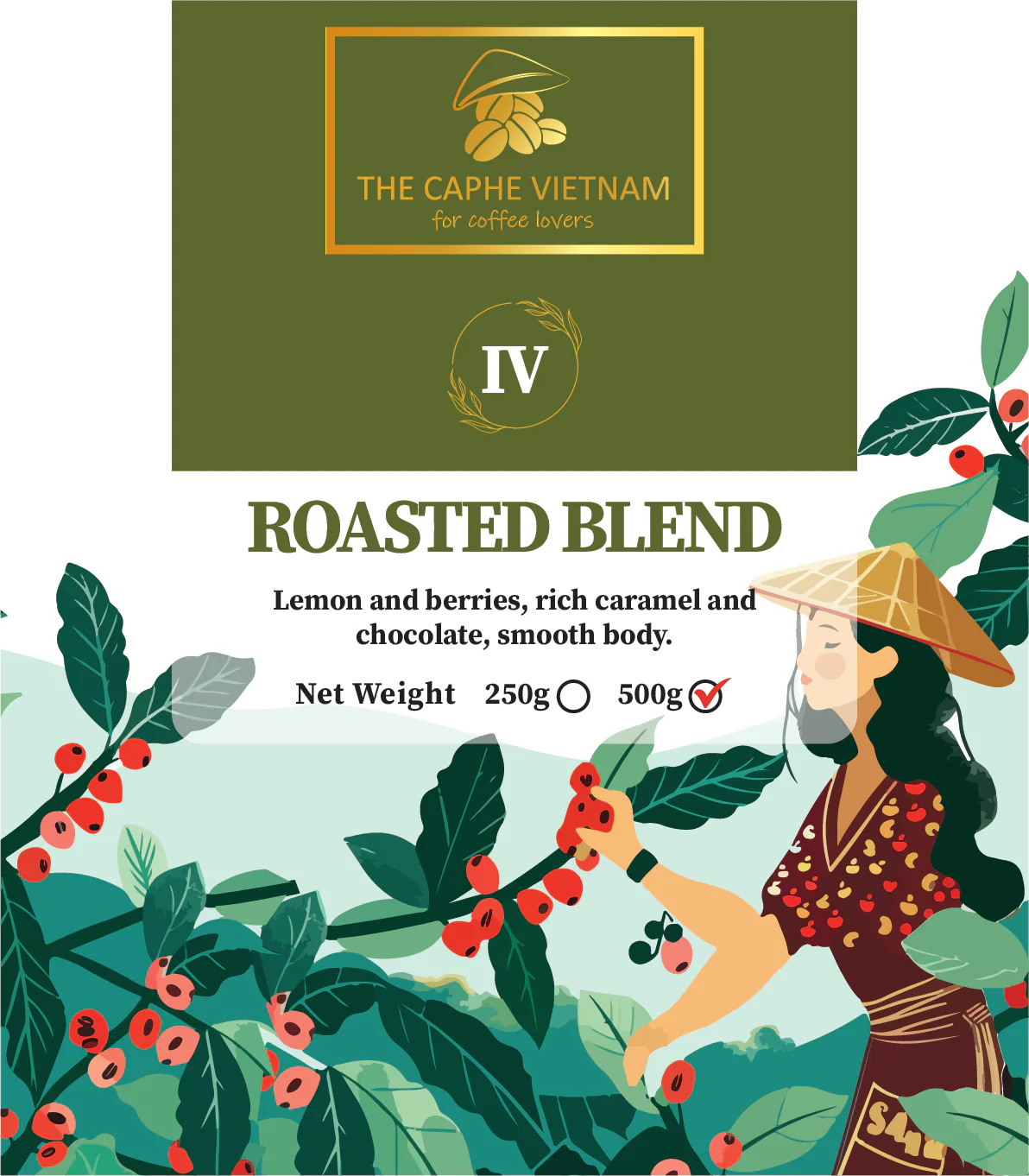 Roasted Blend - Premium Quality Ground