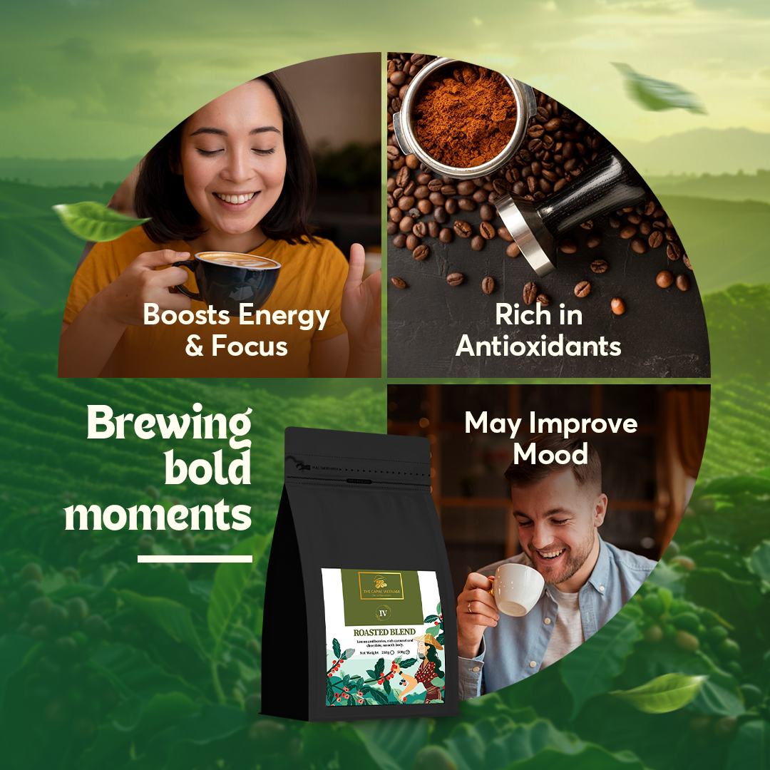 Roasted Blend Premium Whole Beans Coffee 10 kg ( Arabica + Robusta)