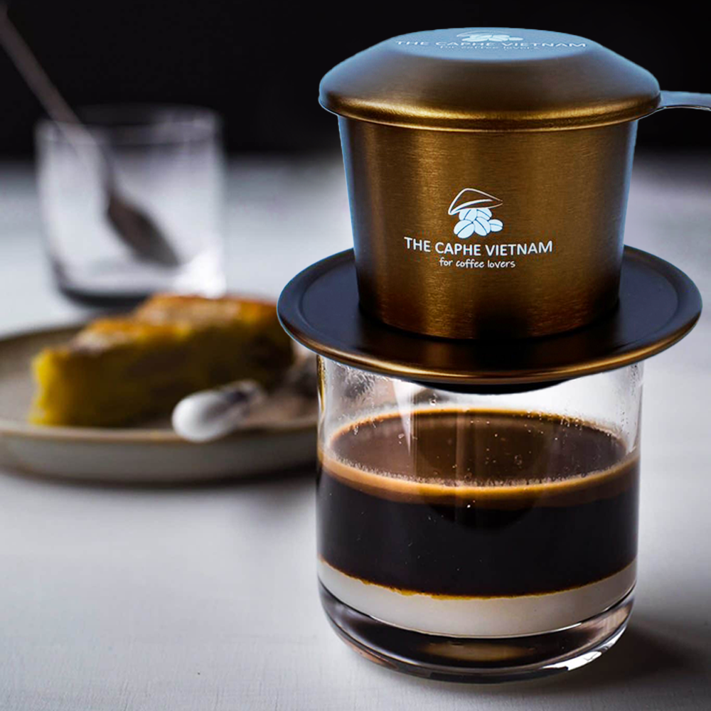 Vietnamese Phin Filter Coffee - Rose Gold