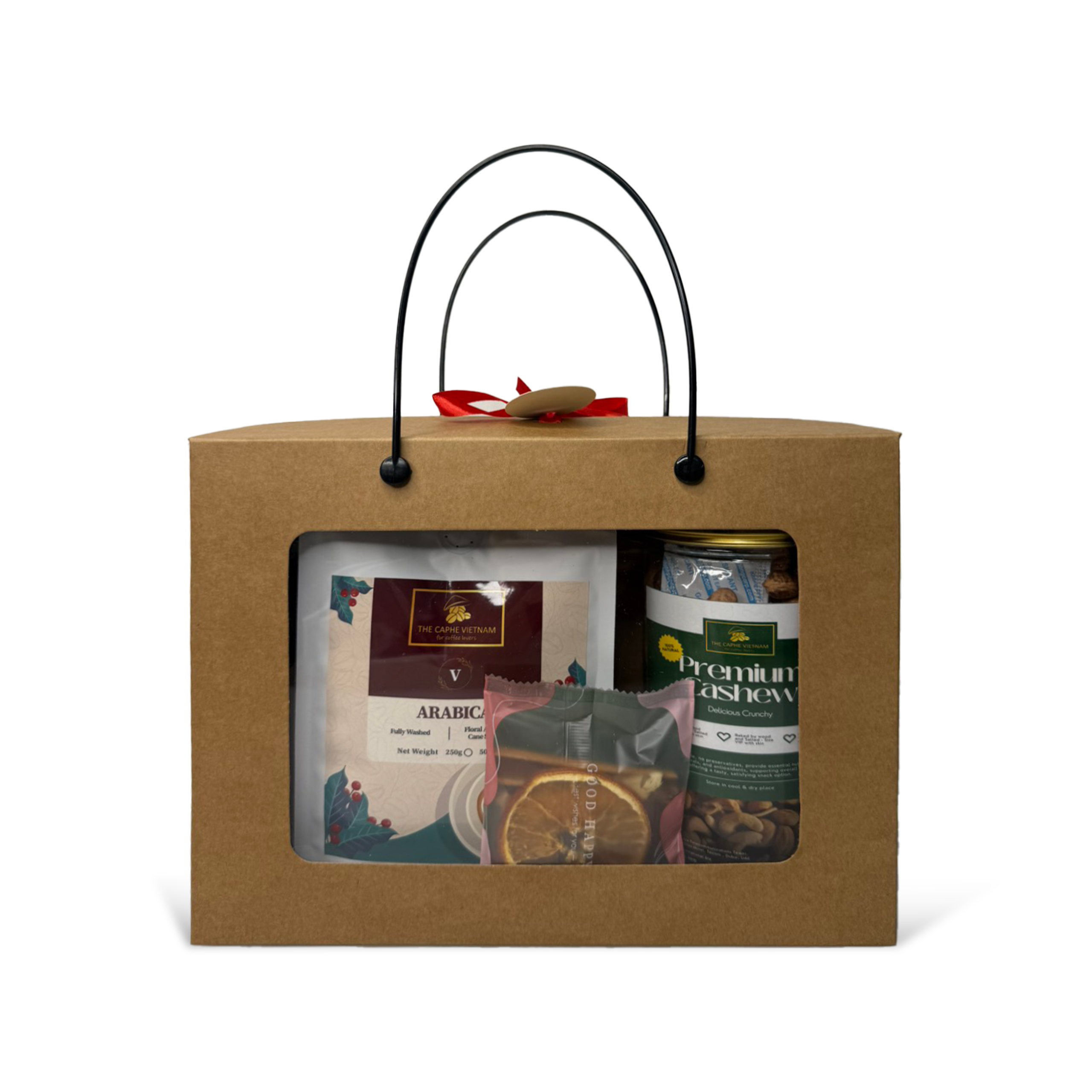 Combo Gift Set - Specialty Arabica 500g + Roasted Cashew with Skin A 500g