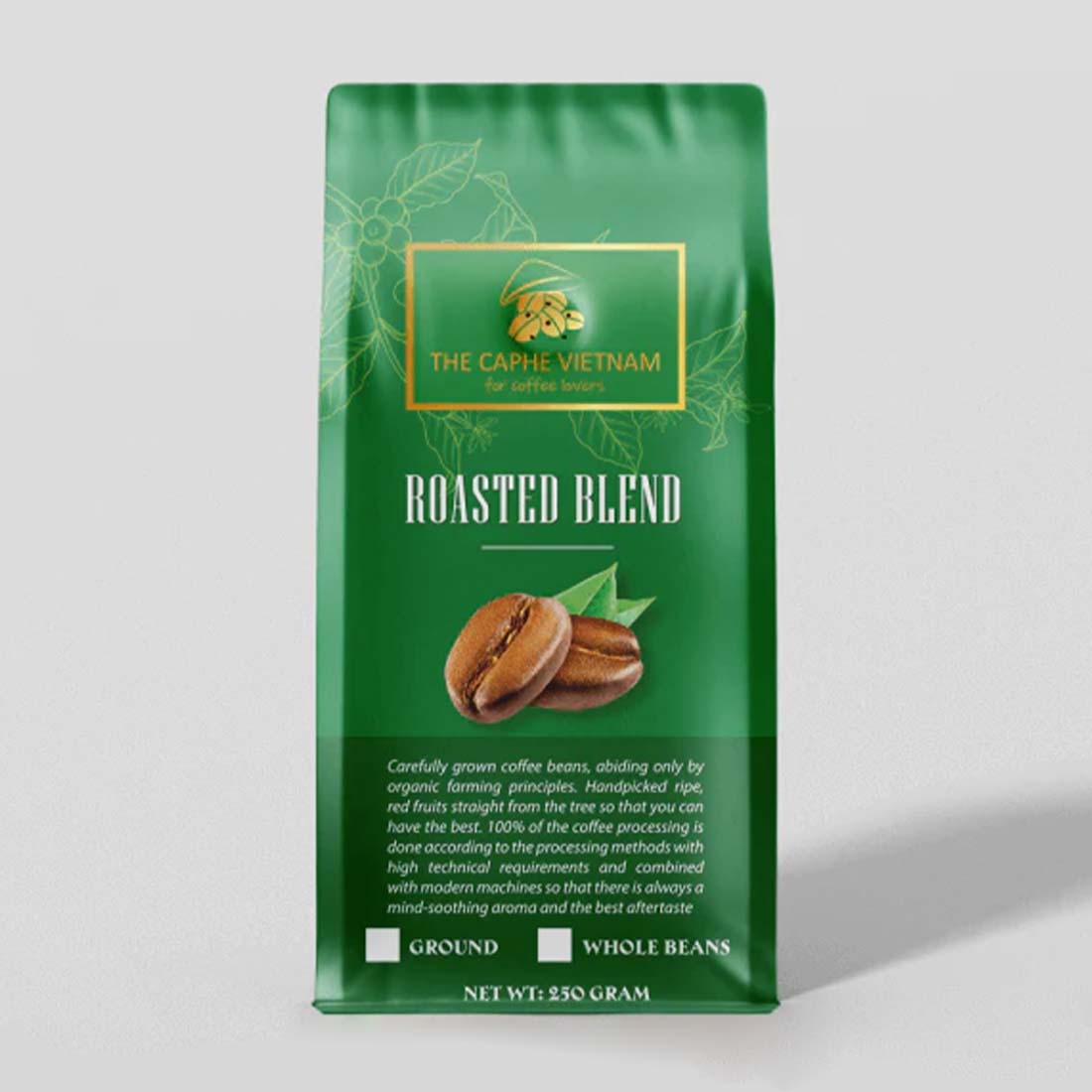Fine Robusta Natural Whole Beans